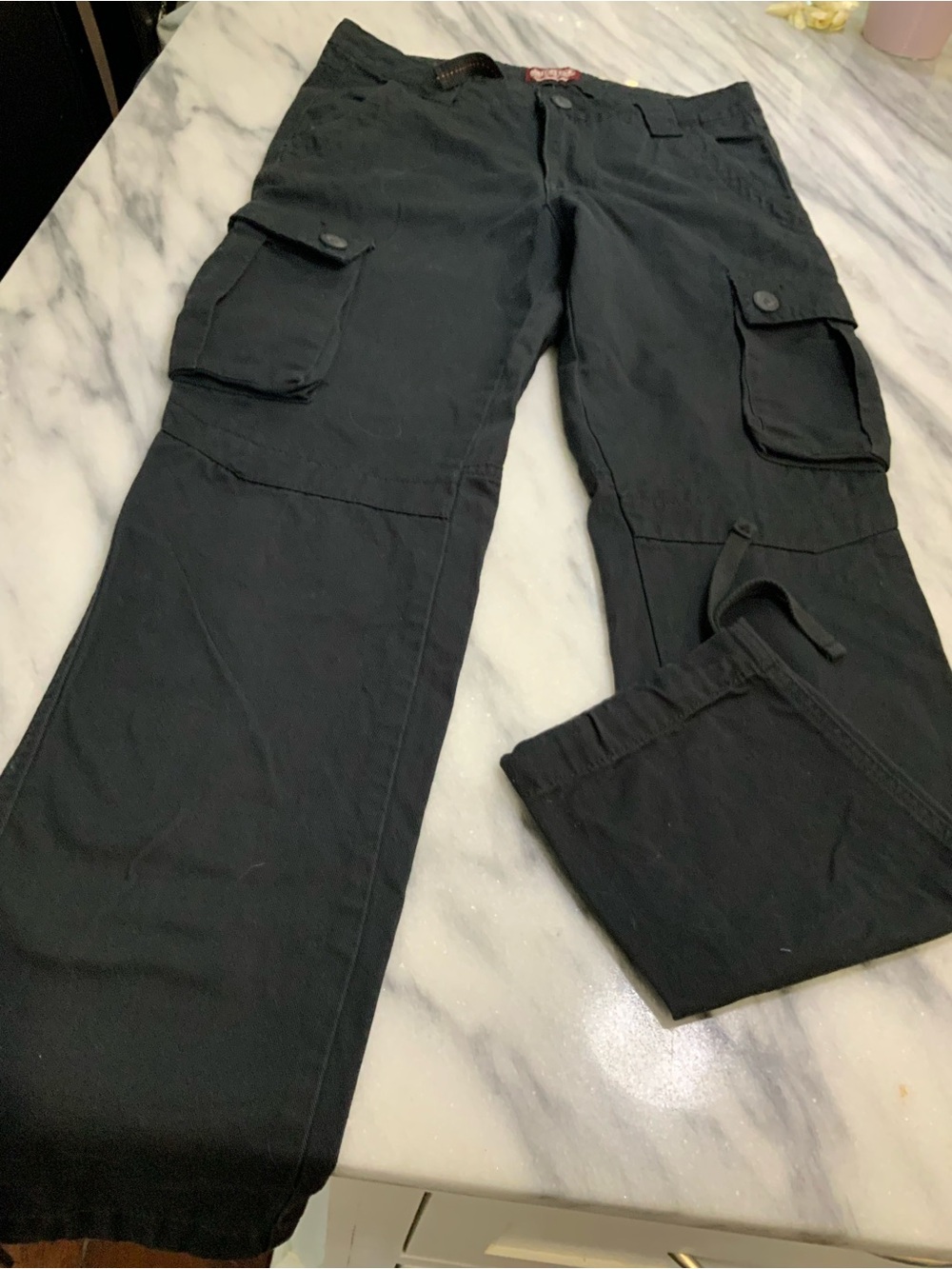 Women’s Black Cargo Pants  nwot size 9/32 matchstick sku 3310